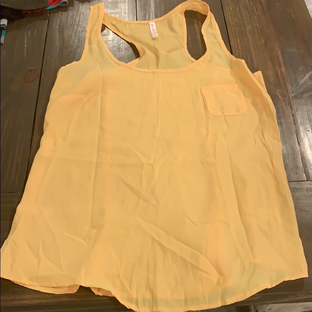Target-Silky Feeling Razorback Top